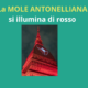 La Mole Antonelliana si illumina di rosso: un gesto per celebrare la Giornata Nazionale della Donazione e dei Trapianti